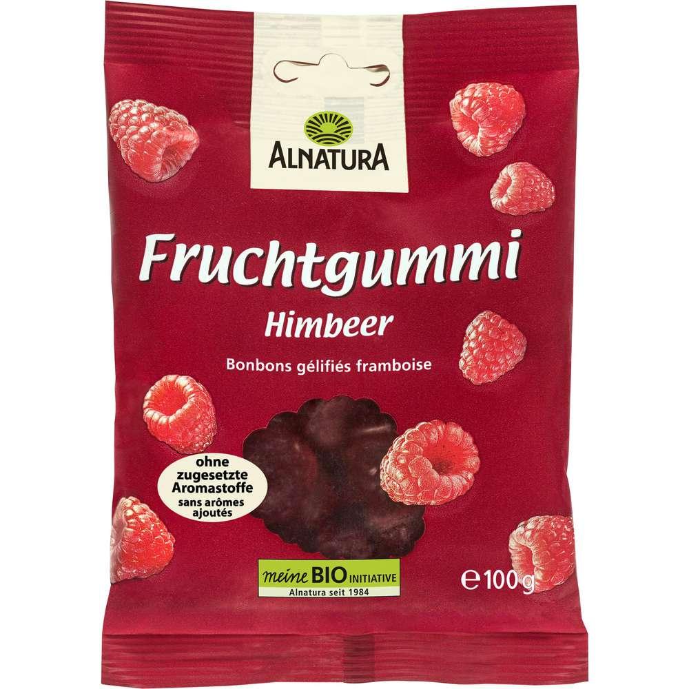 Alnatura Organic fruit gum, raspberry