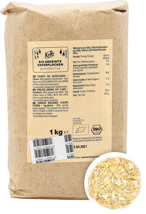 KoRo Organic Sprouted Oatmeal