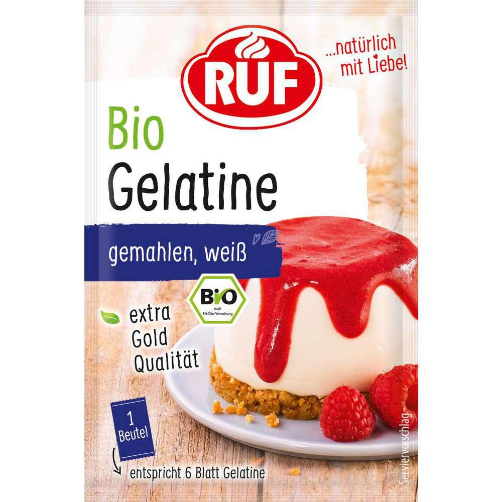 RUF Organic gelatin, ground