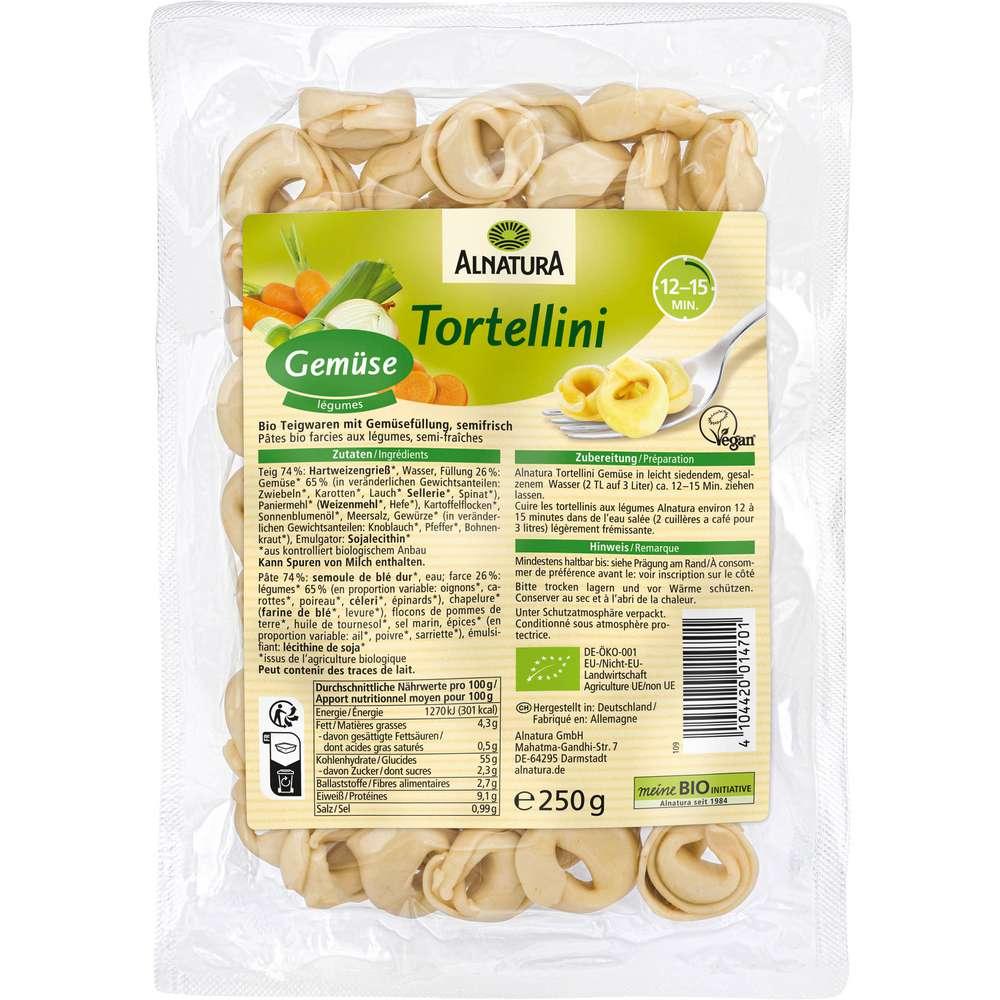Alnatura Organic vegetable tortellini