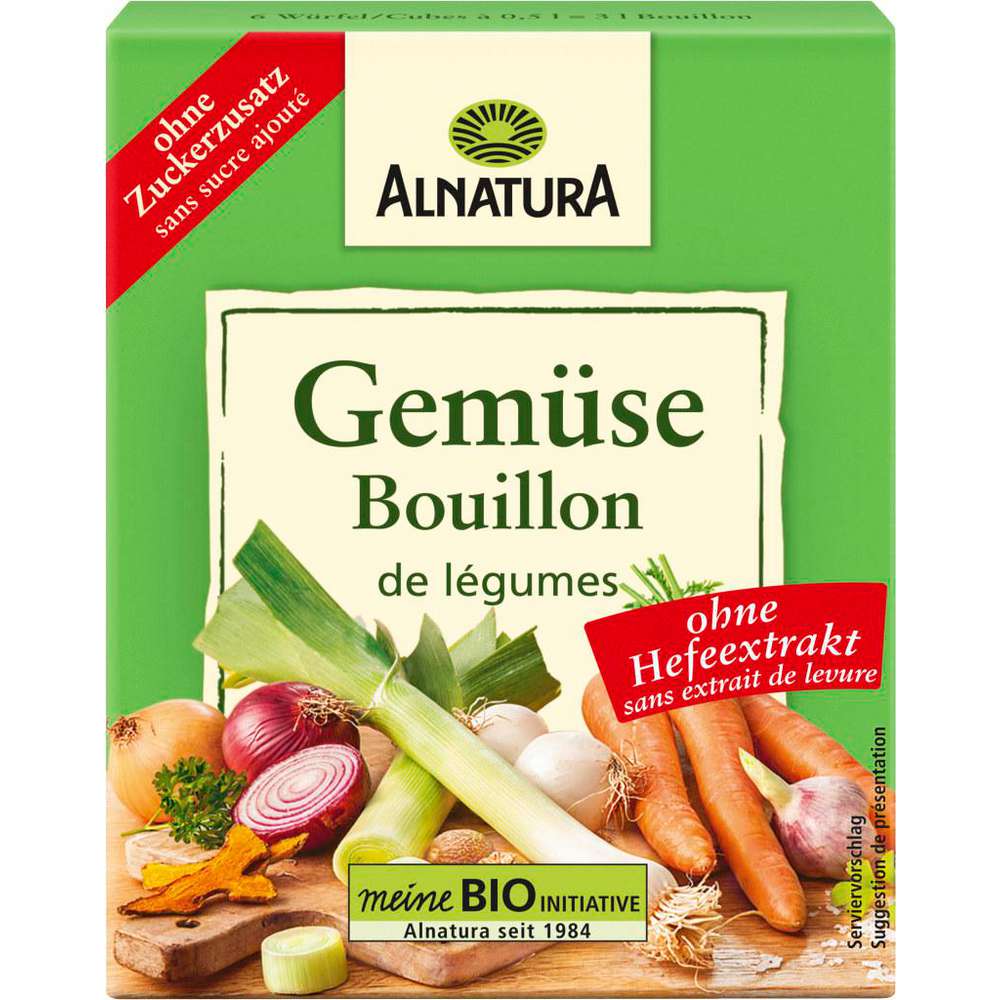 Alnatura Organic vegetable stock cubes, without yeast
