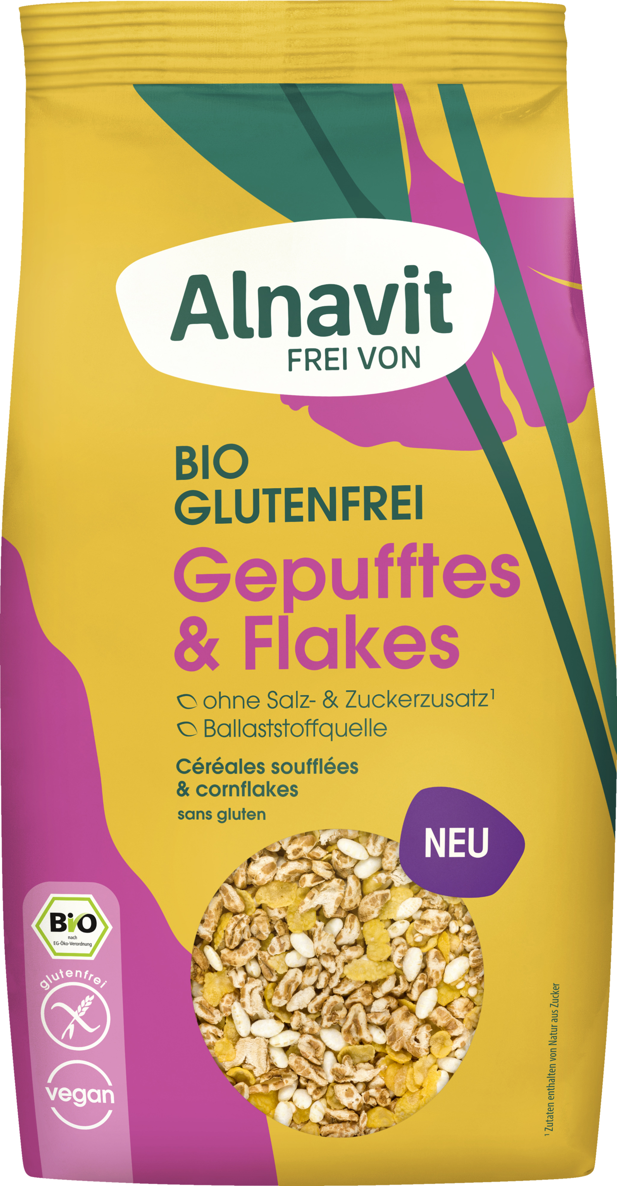 Alnavit Organic buffed & flakes