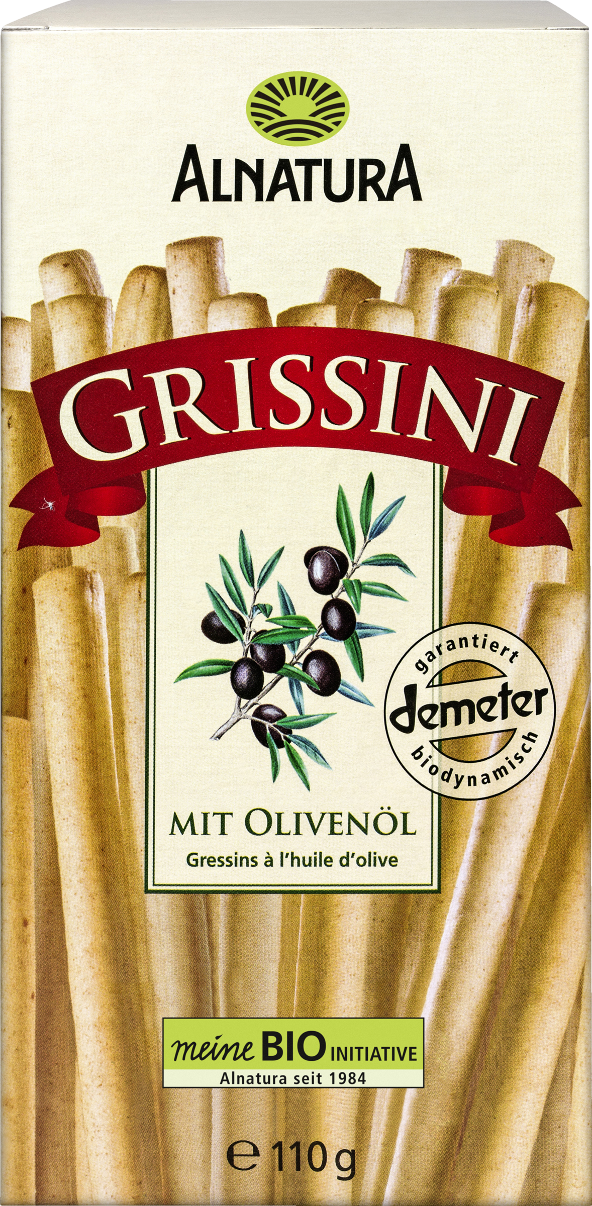 Alnatura Organic breadsticks with olive oil
