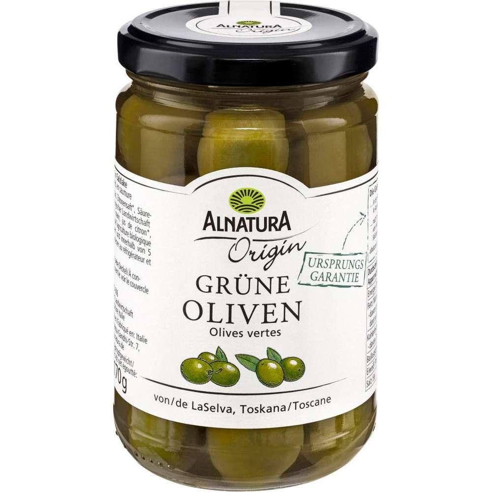 Alnatura Organic Green Olives