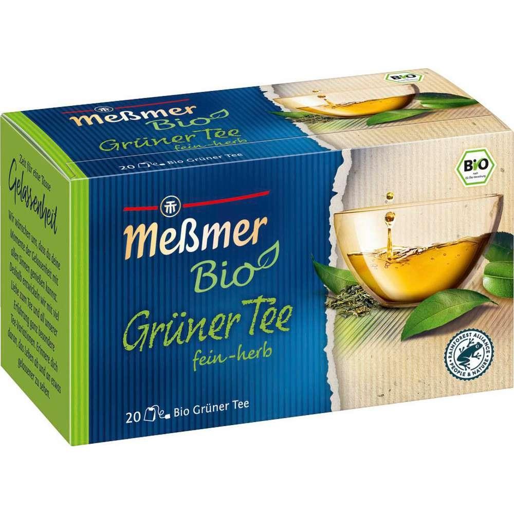 Meßmer Organic green tea, slightly bitter