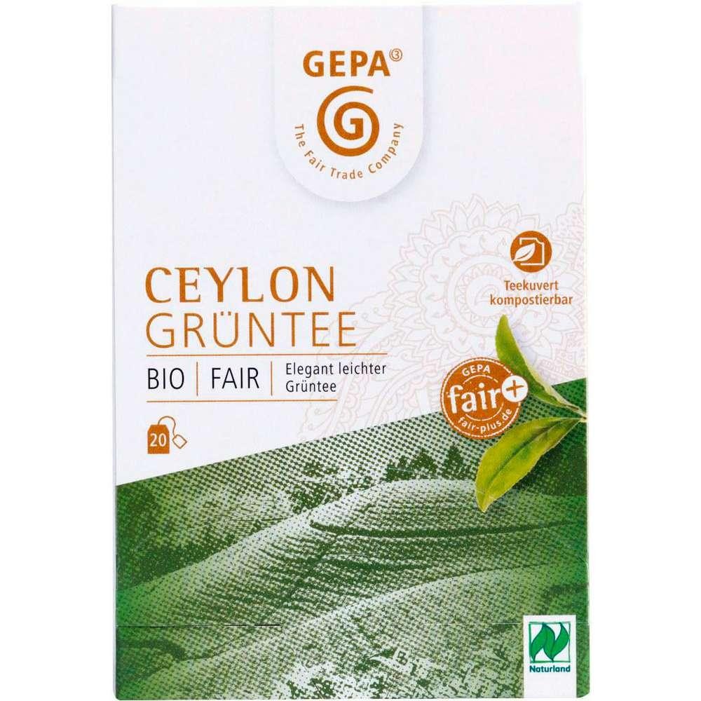 Gepa Organic Green Tea Ceylon