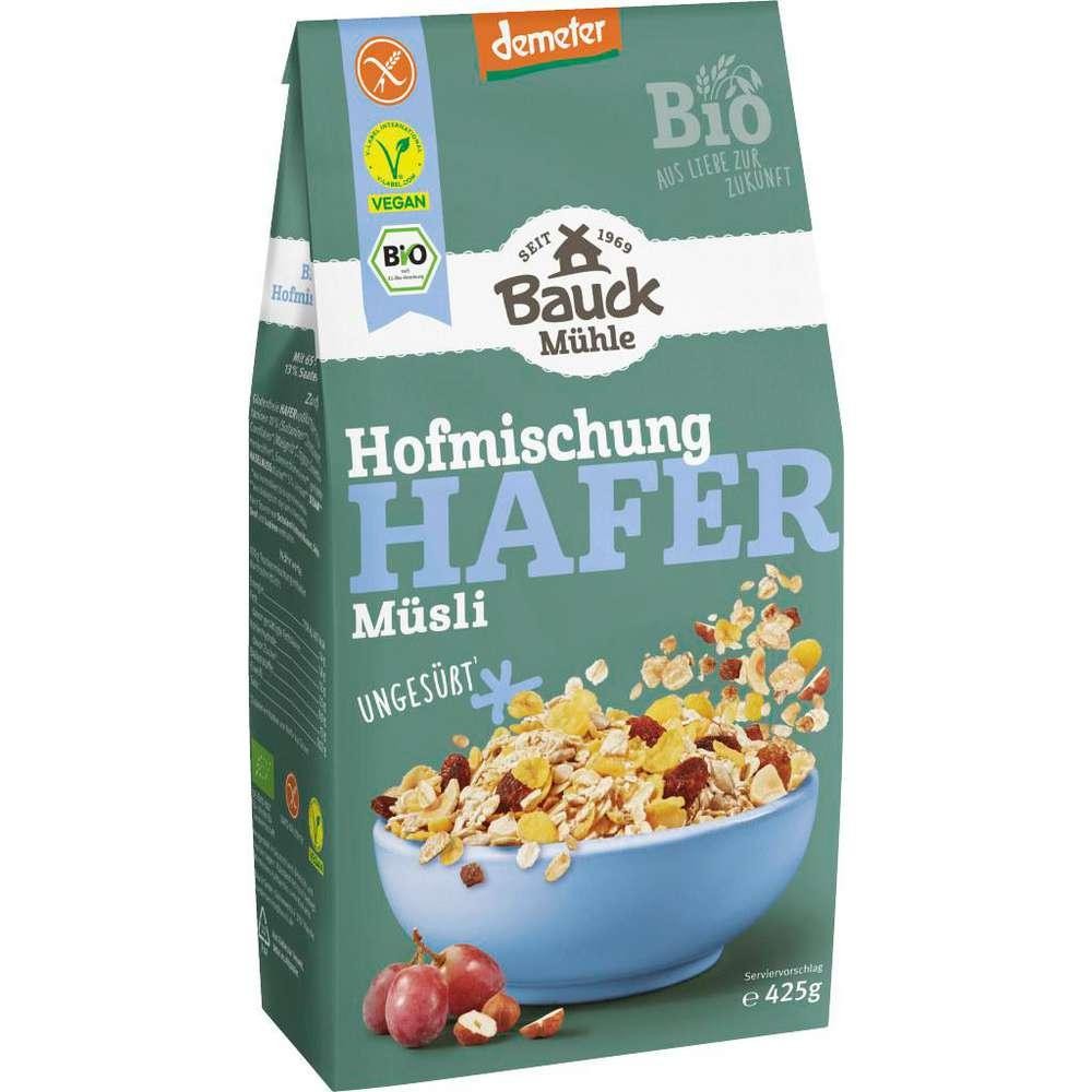 Bauckhof Organic oat muesli, farm blend unsweetened