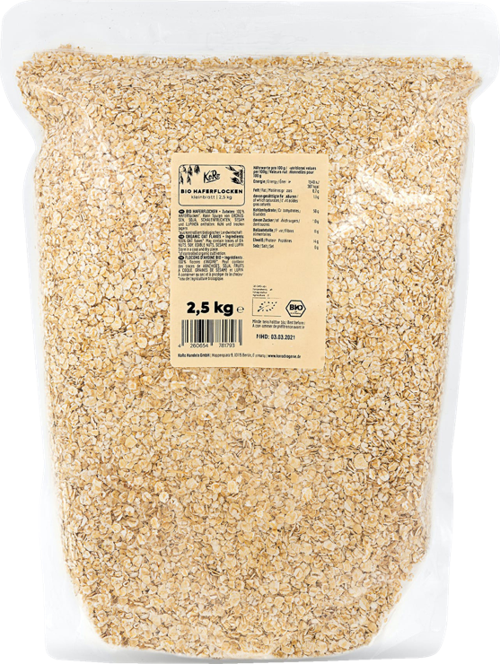 KoRo Organic oatmeal small leaf