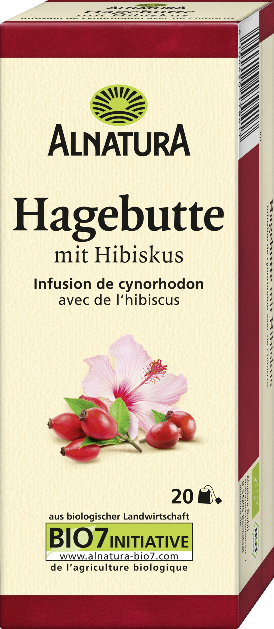 Alnatura Bio rosehip tea with hibiscus