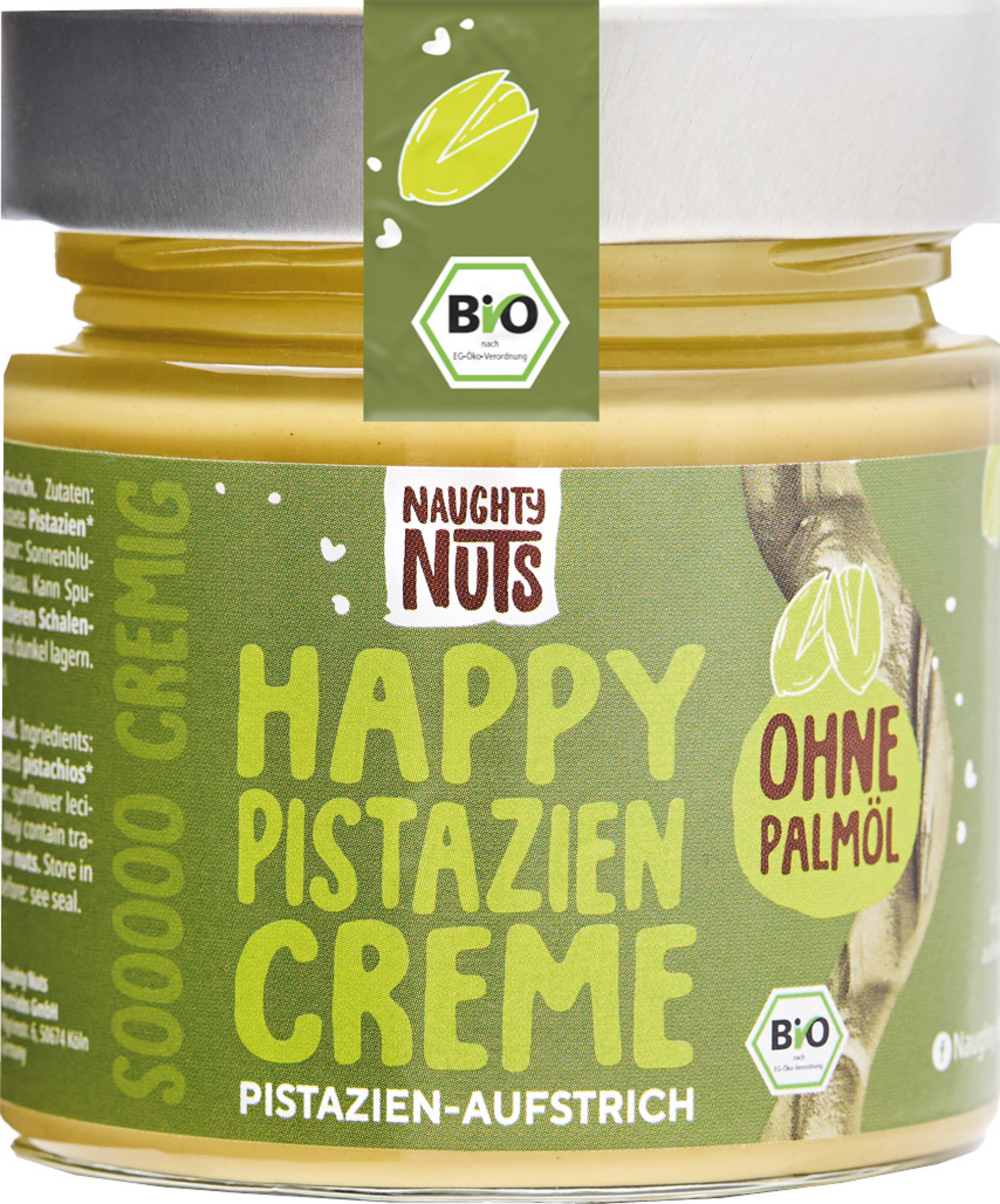 Naughty Nuts Organic Happy Pistachio Cream