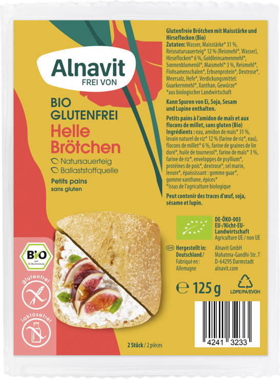 Alnavit Organic Light Buns