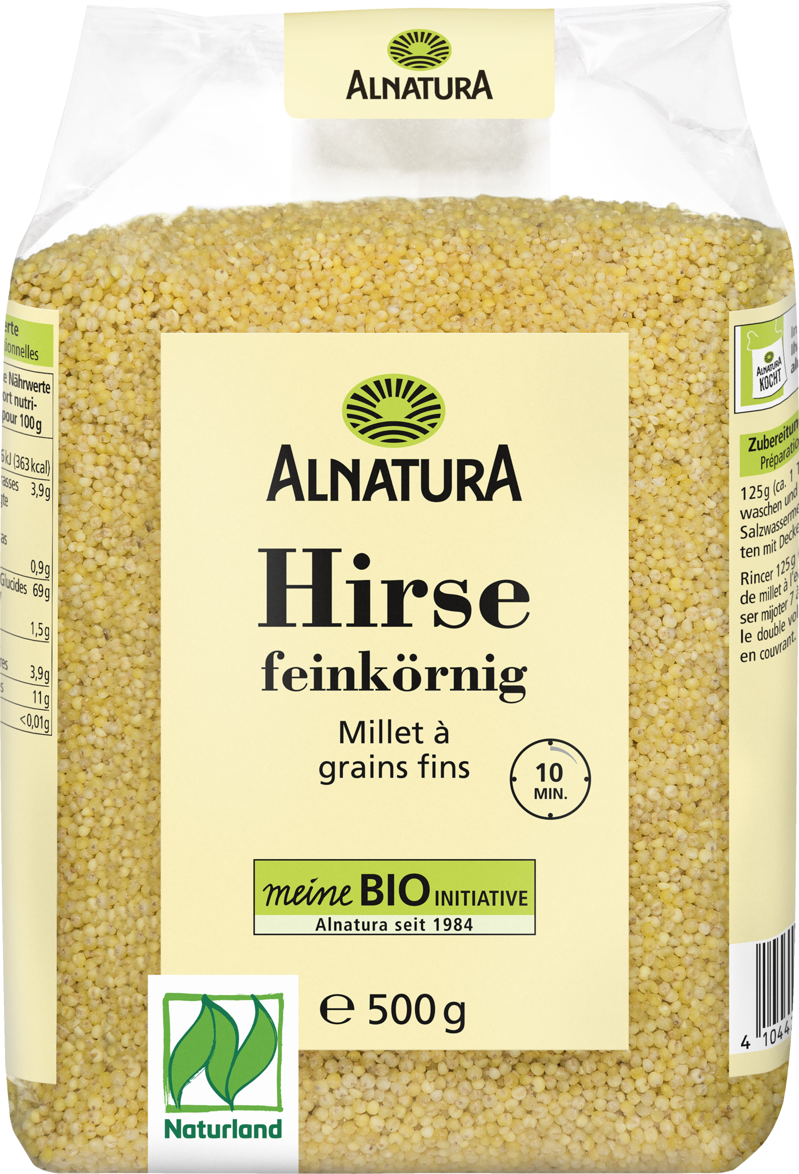 Alnatura Organic millet fine-grained Naturland
