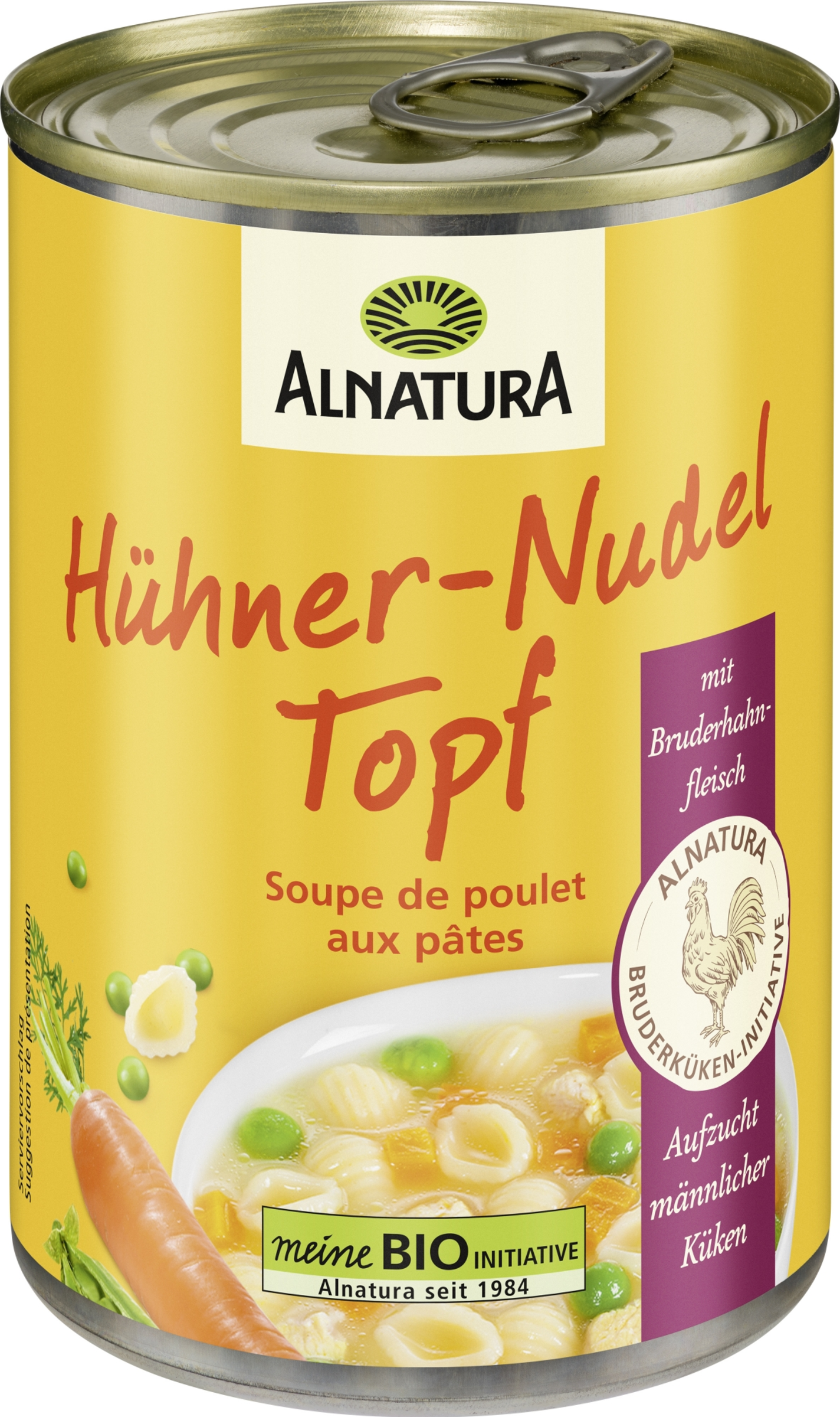 Alnatura Organic chicken noodle pot
