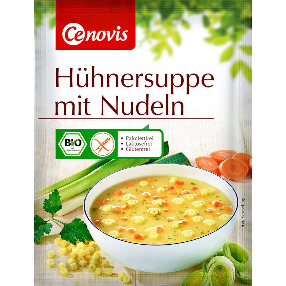 Cenovis Bio Hühnersuppe mit Nudeln