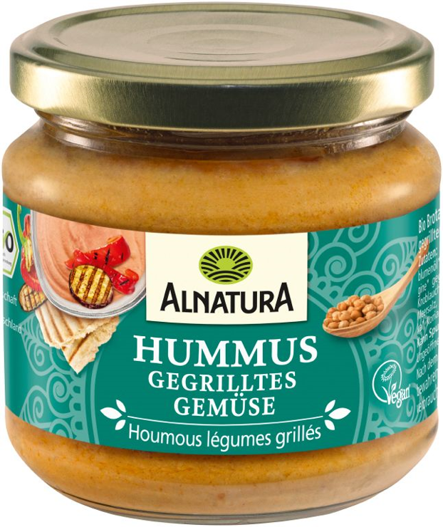 Alnatura Organic Hummus grilled vegetables