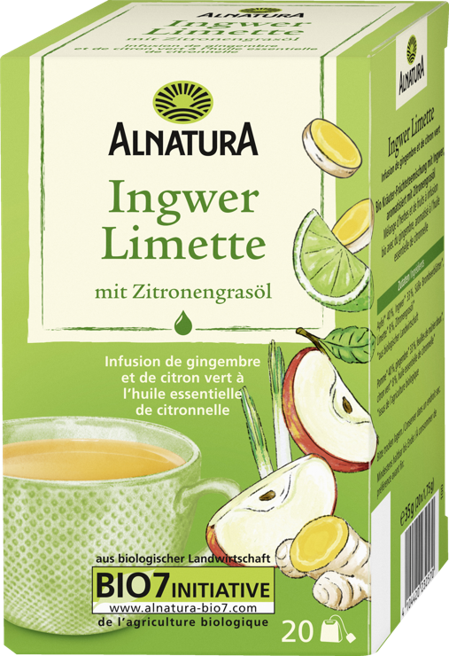 Alnatura Organic Ginger Lime Tea