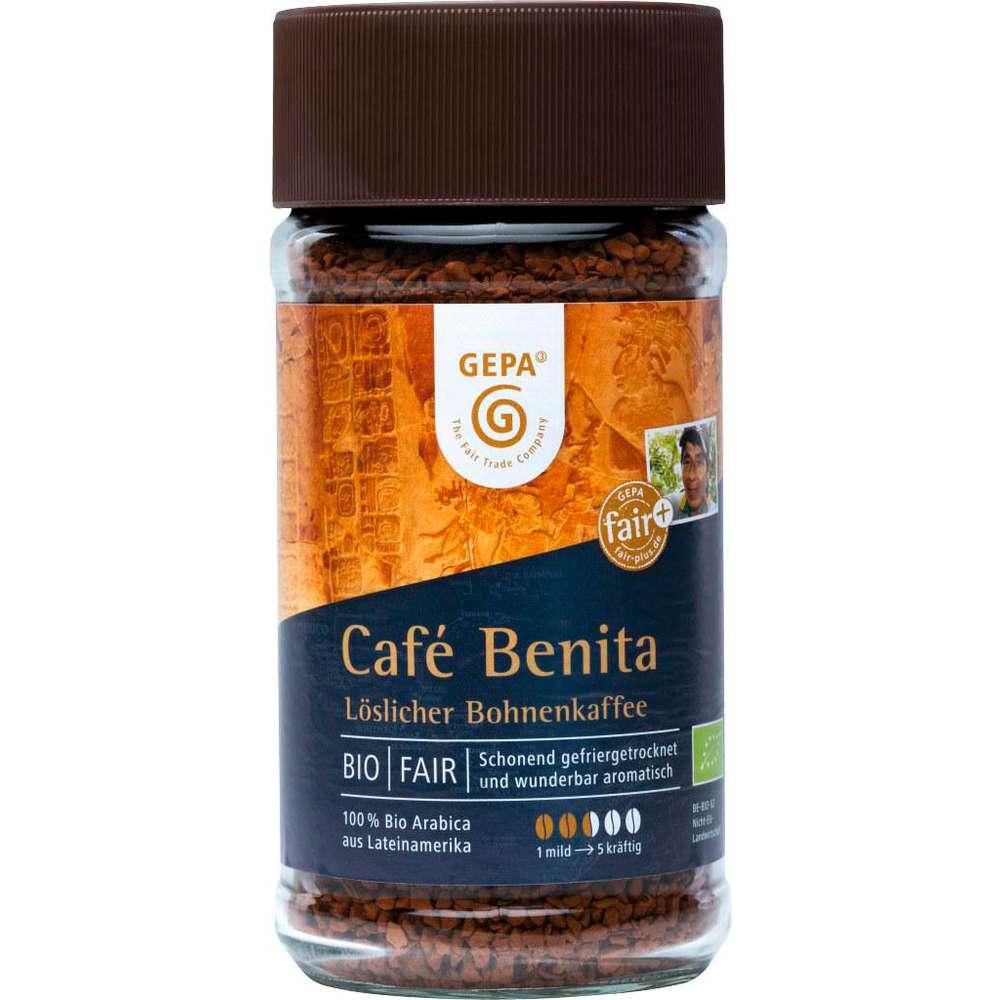 Gepa Organic Coffee Benita, instant coffee