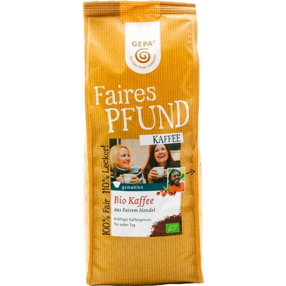 Gepa Organic coffee The Fair Pound, ground