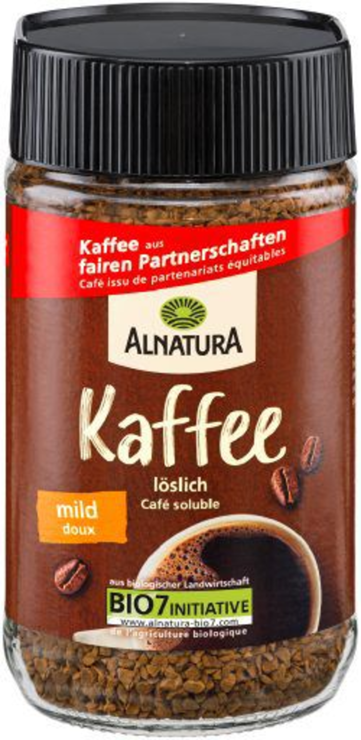Alnatura Organic coffee soluble mild