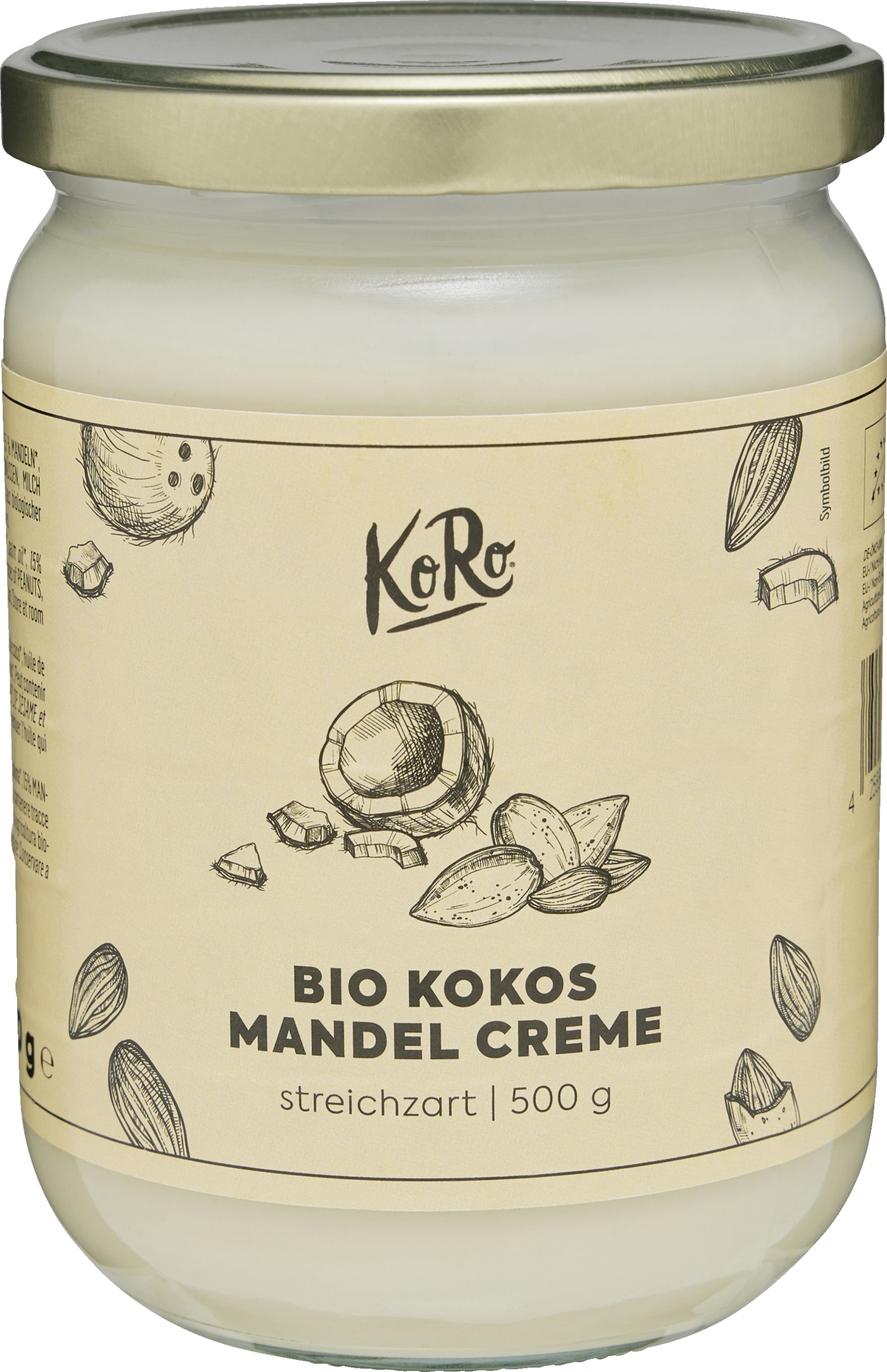 KoRo Organic coconut almond cream