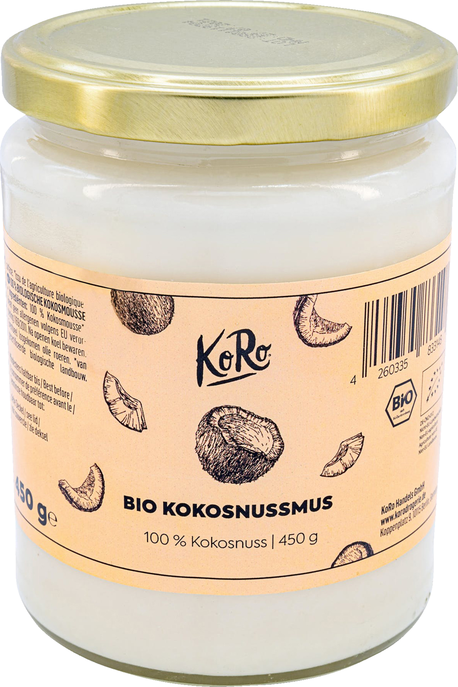 KoRo Bio Coconut mouse