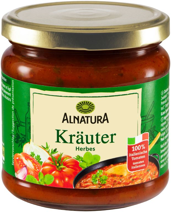 Alnatura Organic herbal tomato sauce