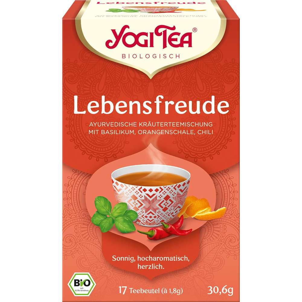 Yogi Tea Organic herbal tea joy of life
