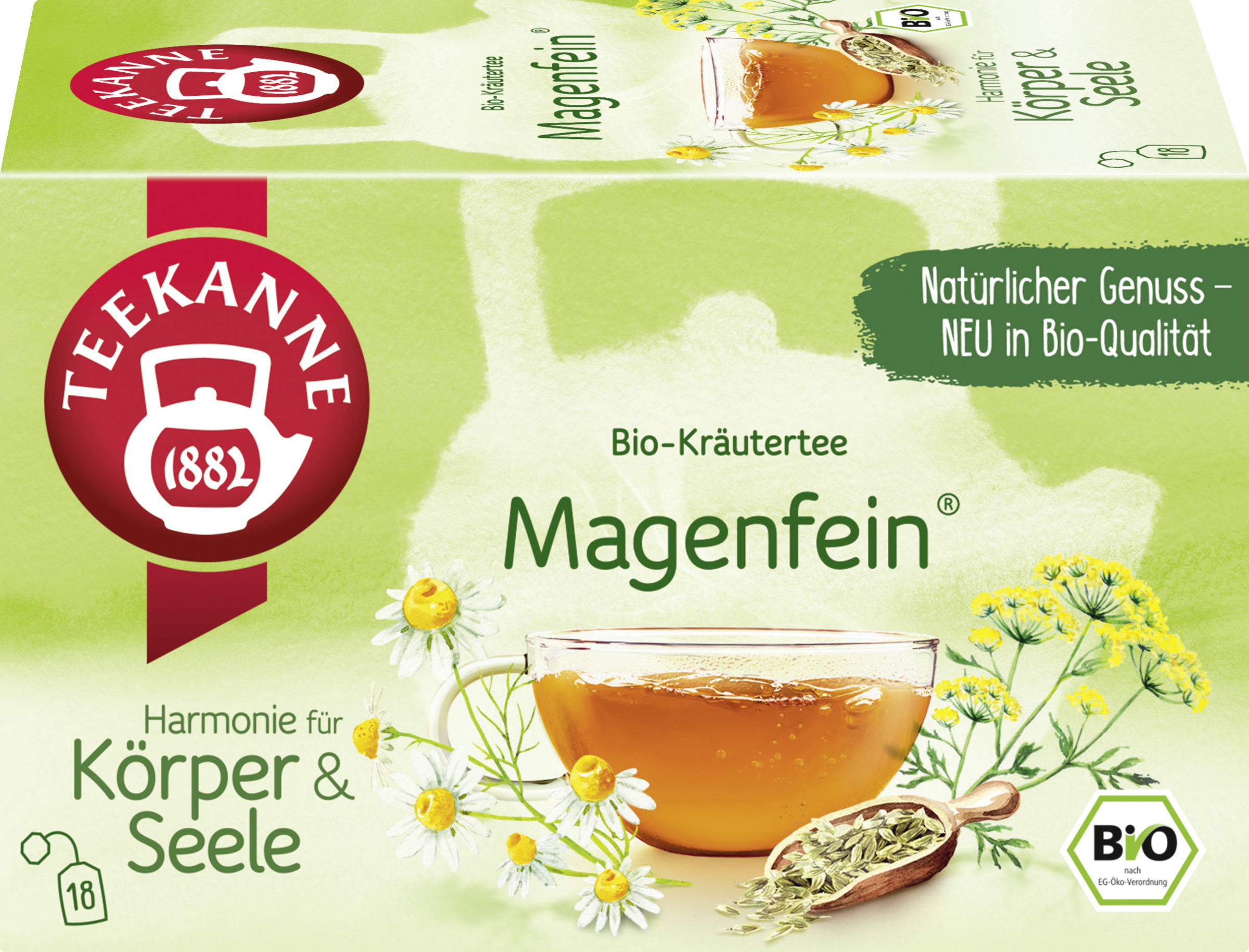 Teekanne Organic herbal tea for the stomach