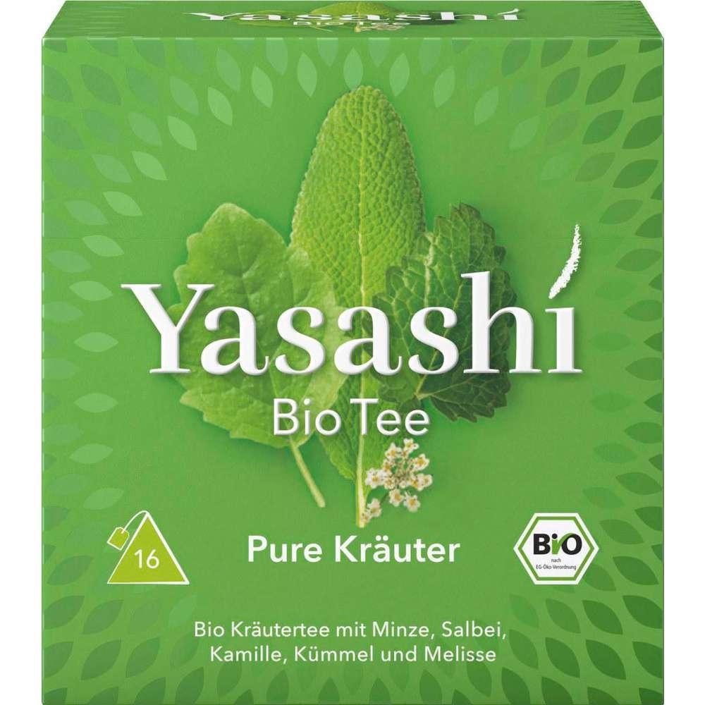Yasashi Organic herbal tea, pure