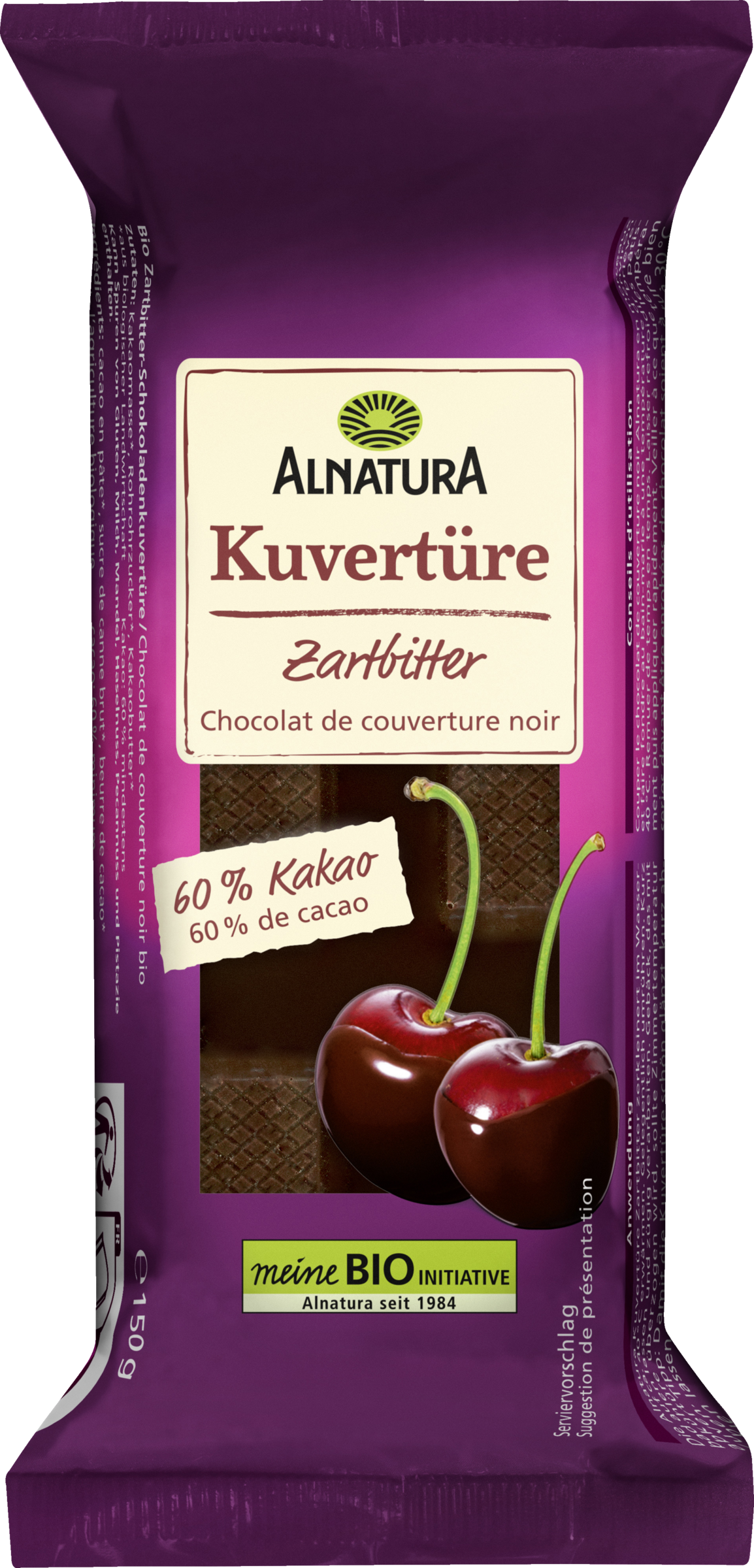 Alnatura Organic dark chocolate couverture