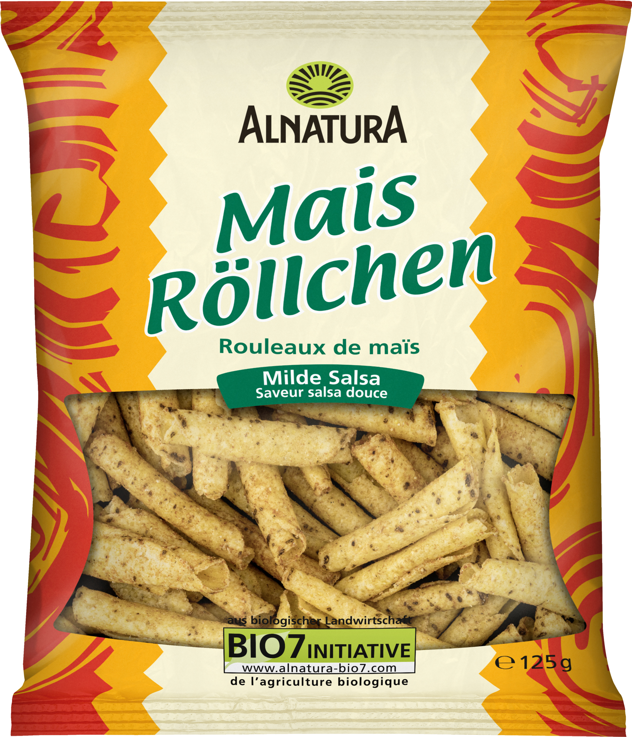 Alnatura Bio corn rolls mild salsa