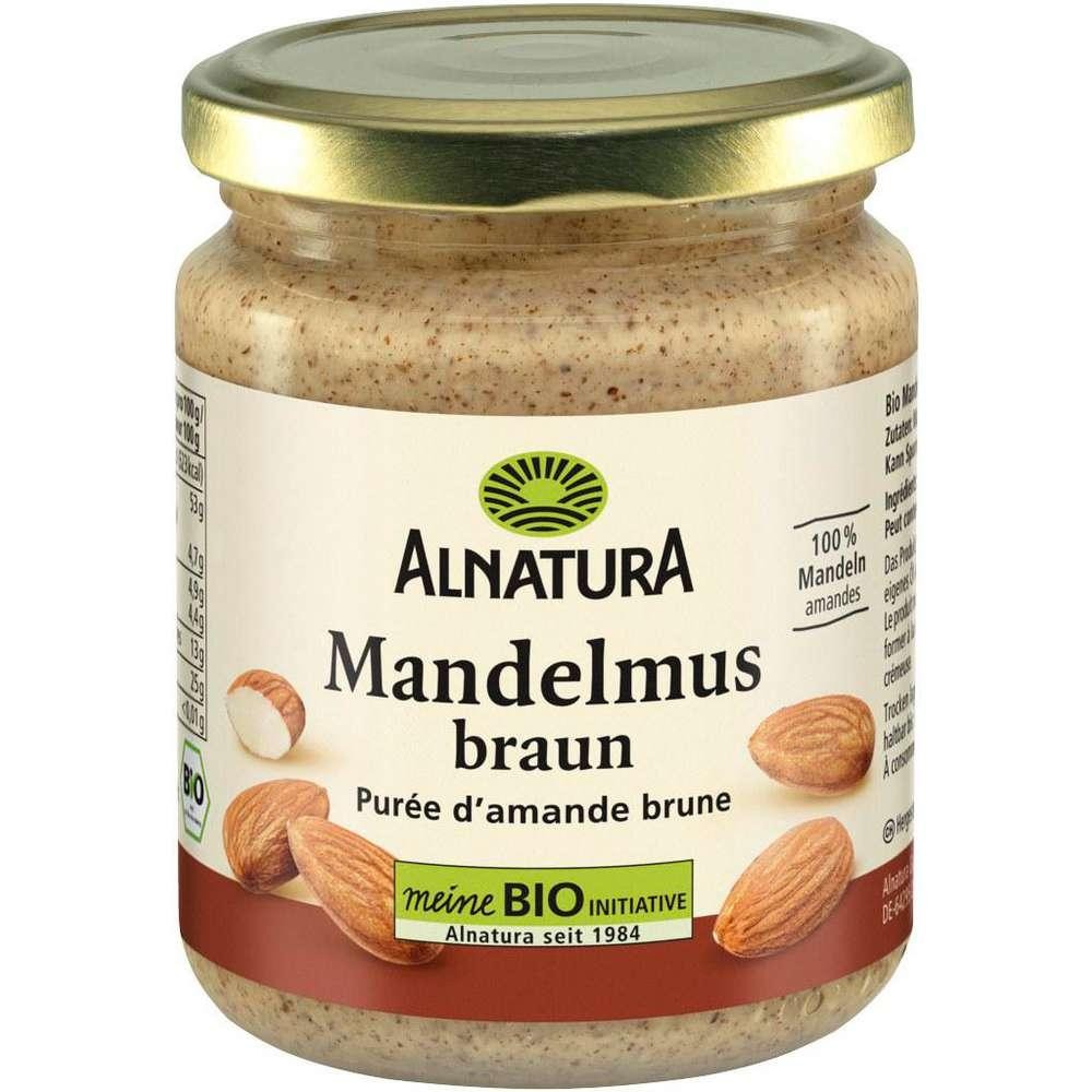 Alnatura Organic almond butter, brown