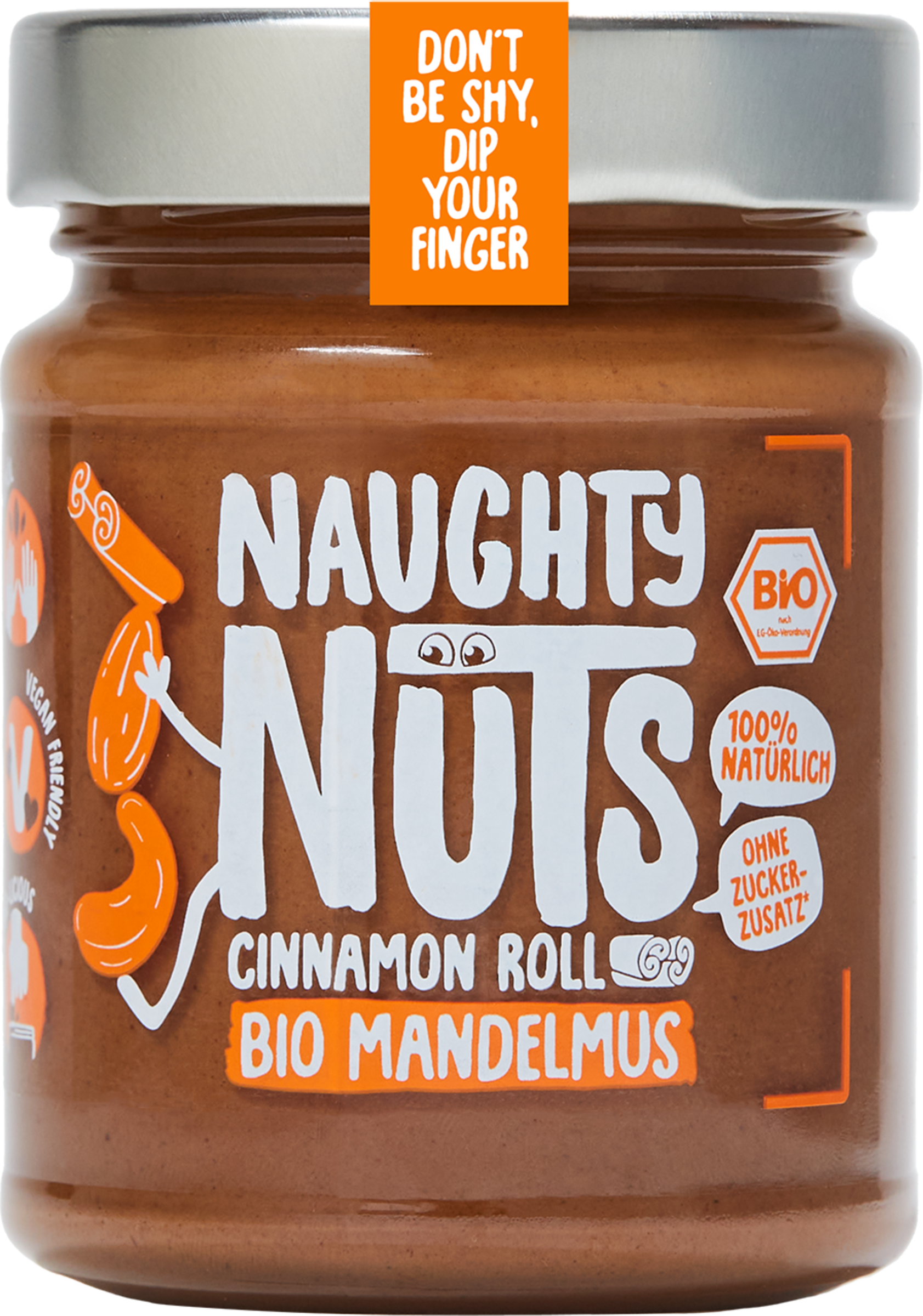 Naughty Nuts Organic almond butter cinnamon