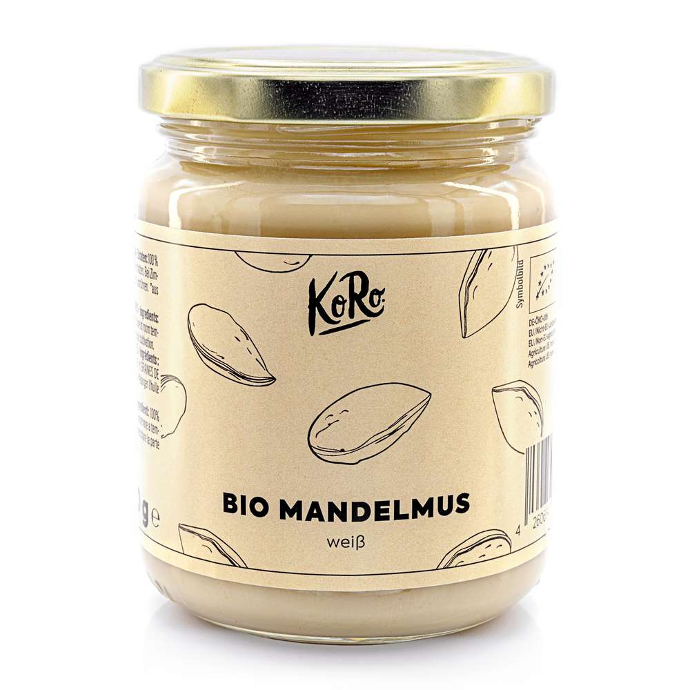 KoRo Organic almond butter, white
