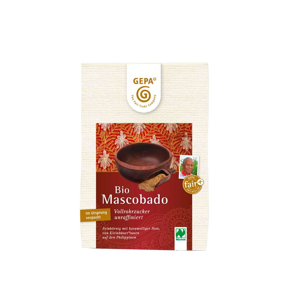 Gepa Organic Mascobado, unrefined whole cane sugar