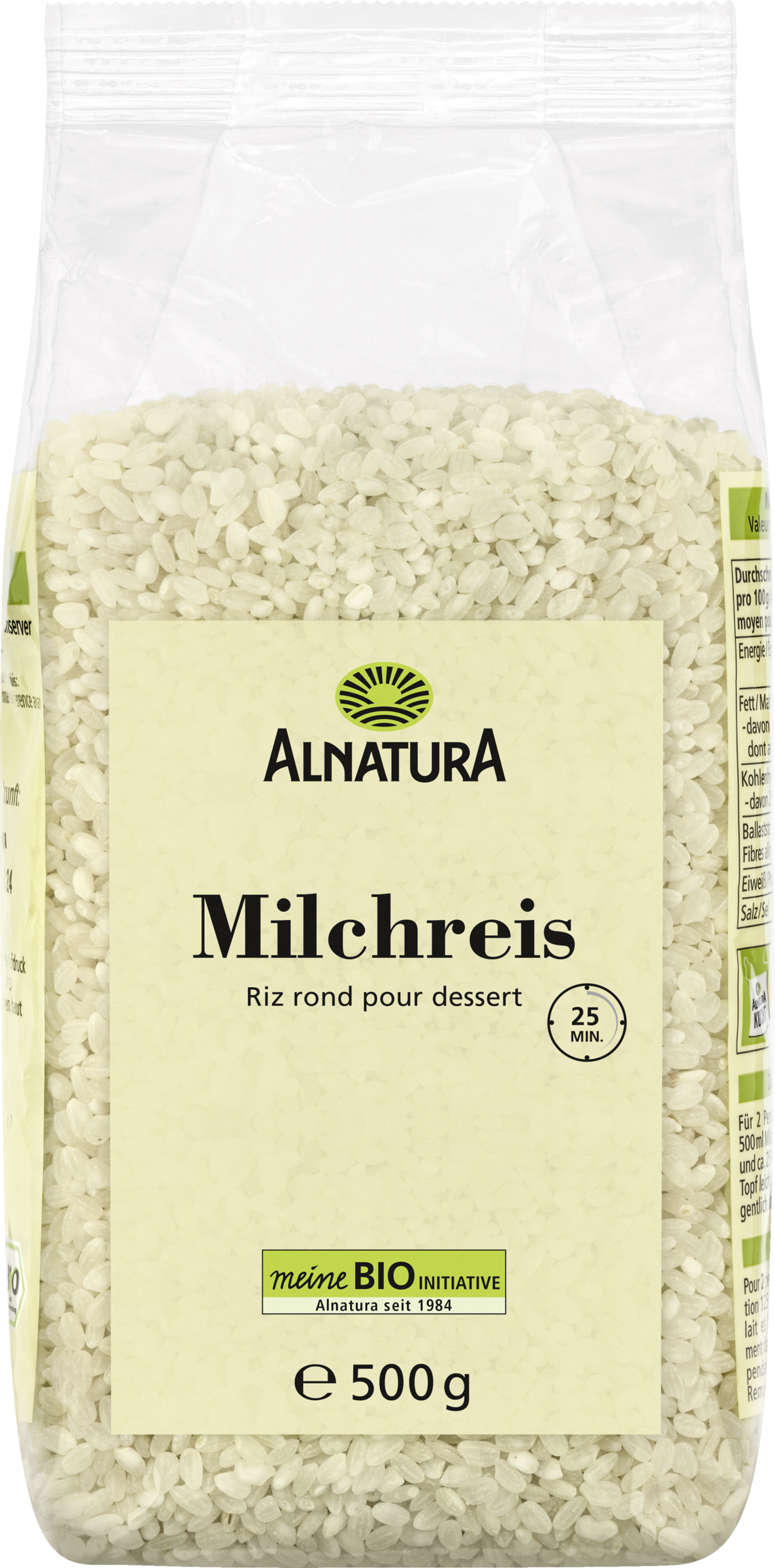 Alnatura Organic rice pudding