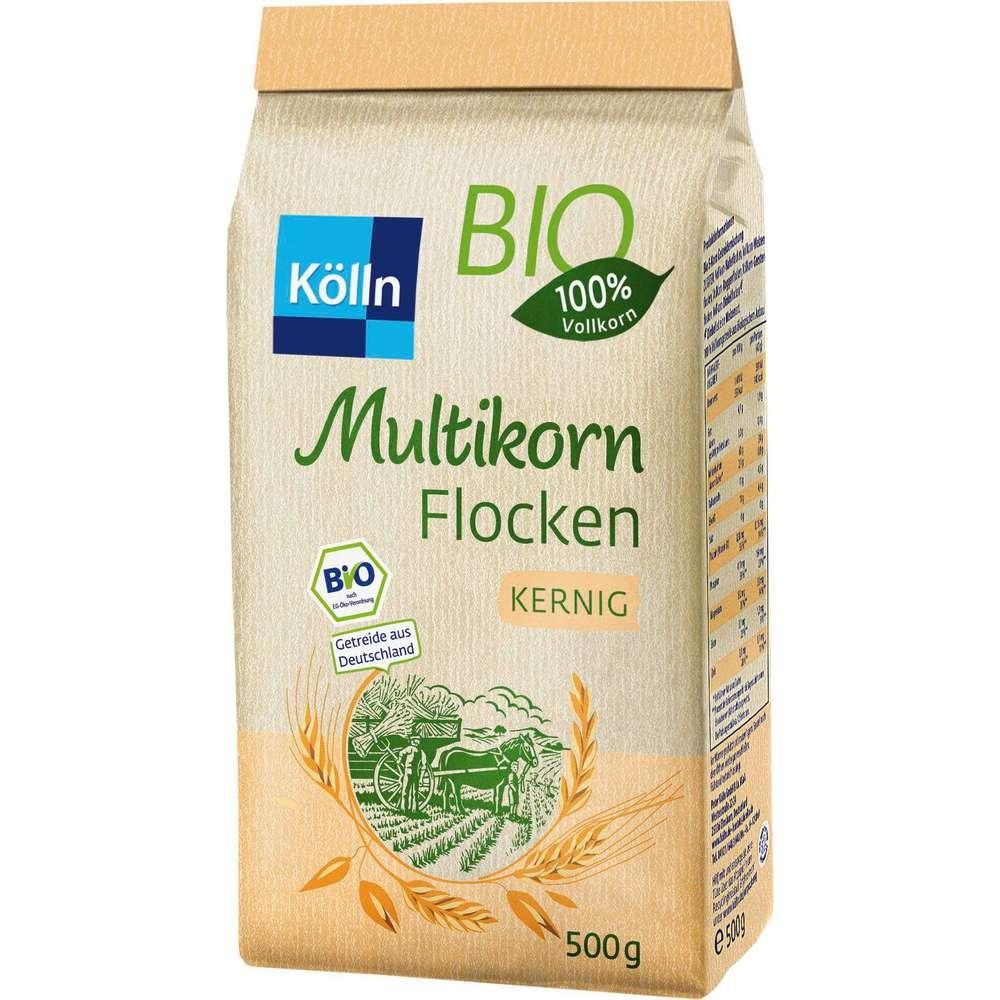 Kölln Organic multigrain flakes, crunchy