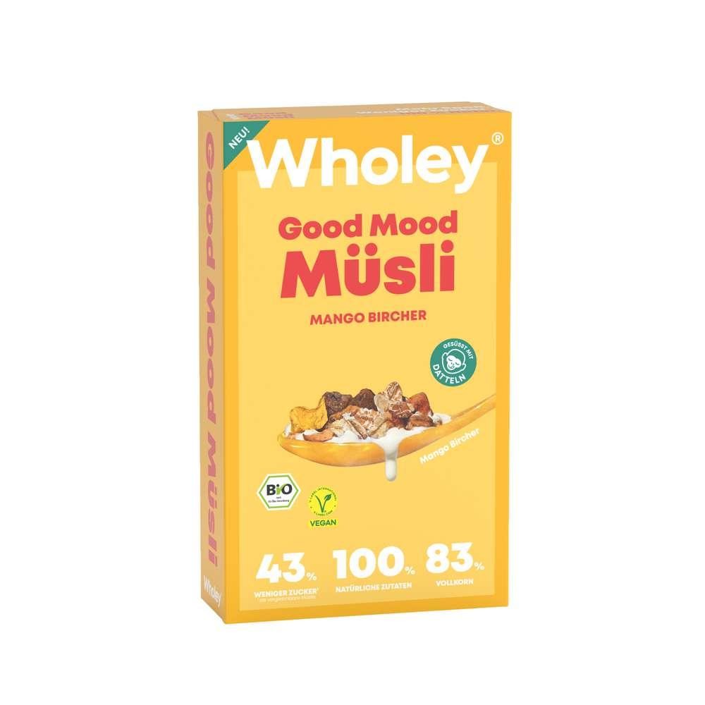 Wholey Organic Muesli Good Mood, Mango Bircher