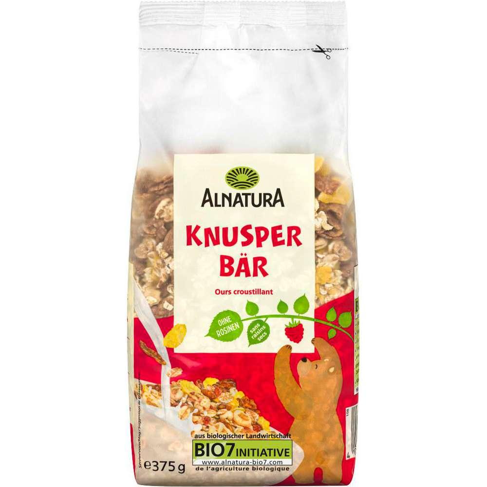 Alnatura Organic muesli, crunchy bear