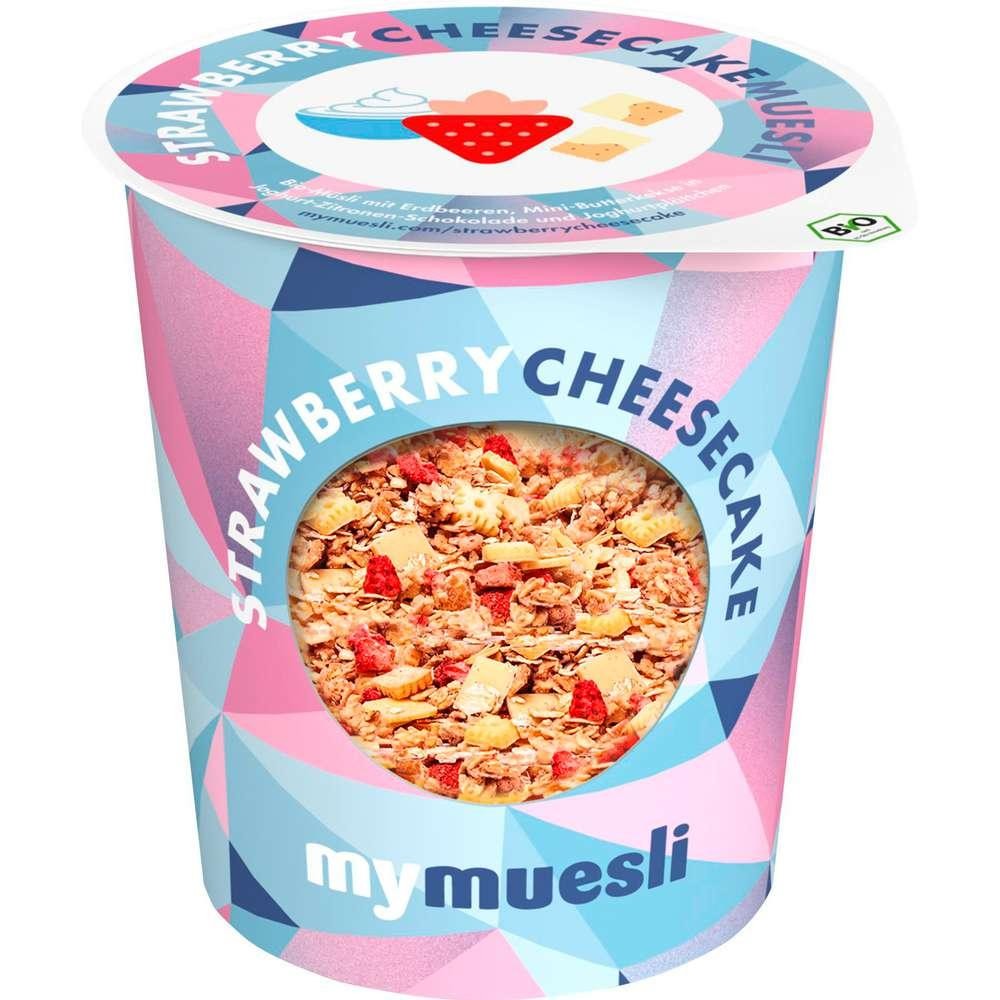 MyMüsli Organic muesli, strawberry cheesecake 85g