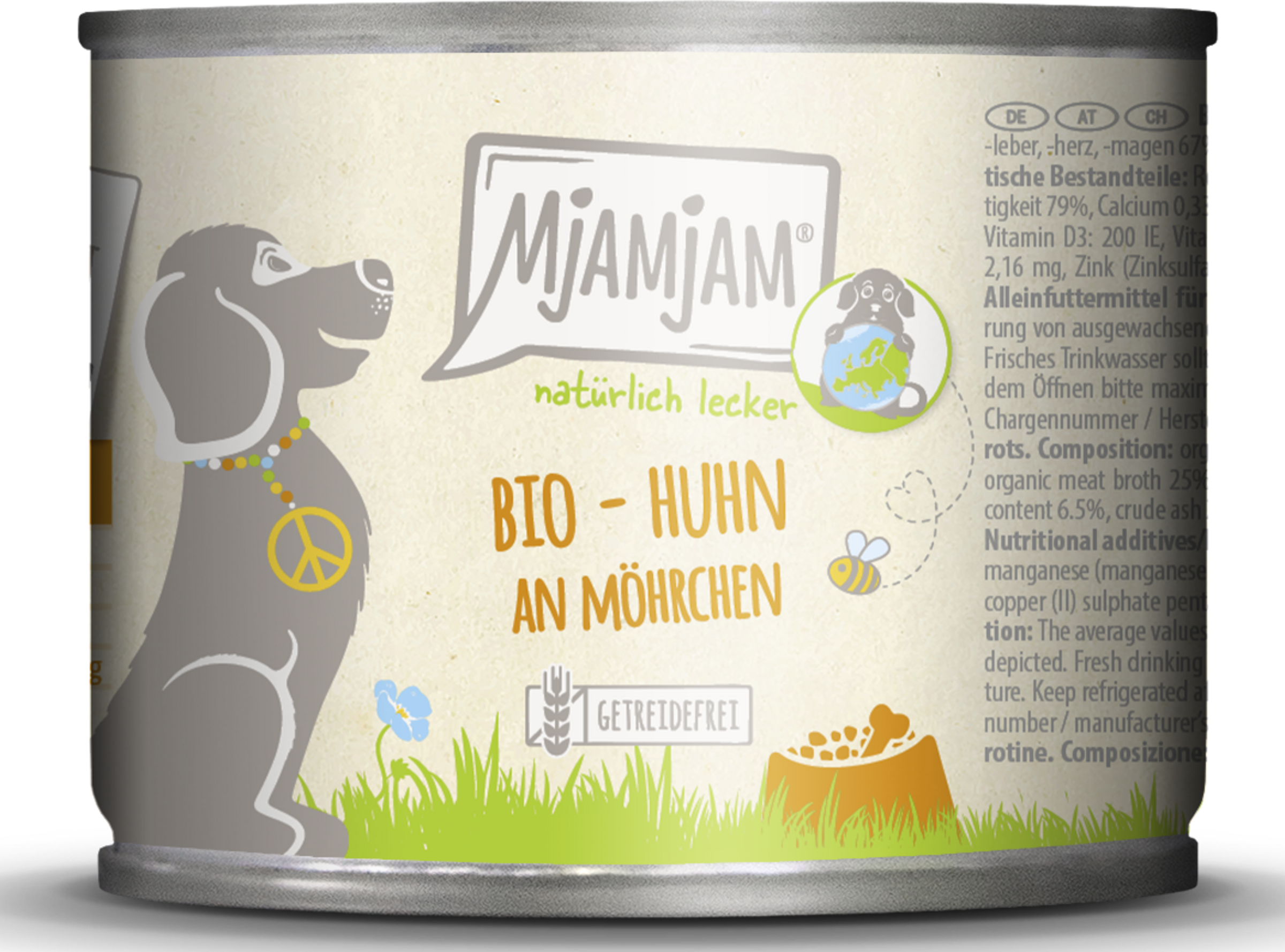 MjAMjAM Organic, naturally delicious - chicken and carrots