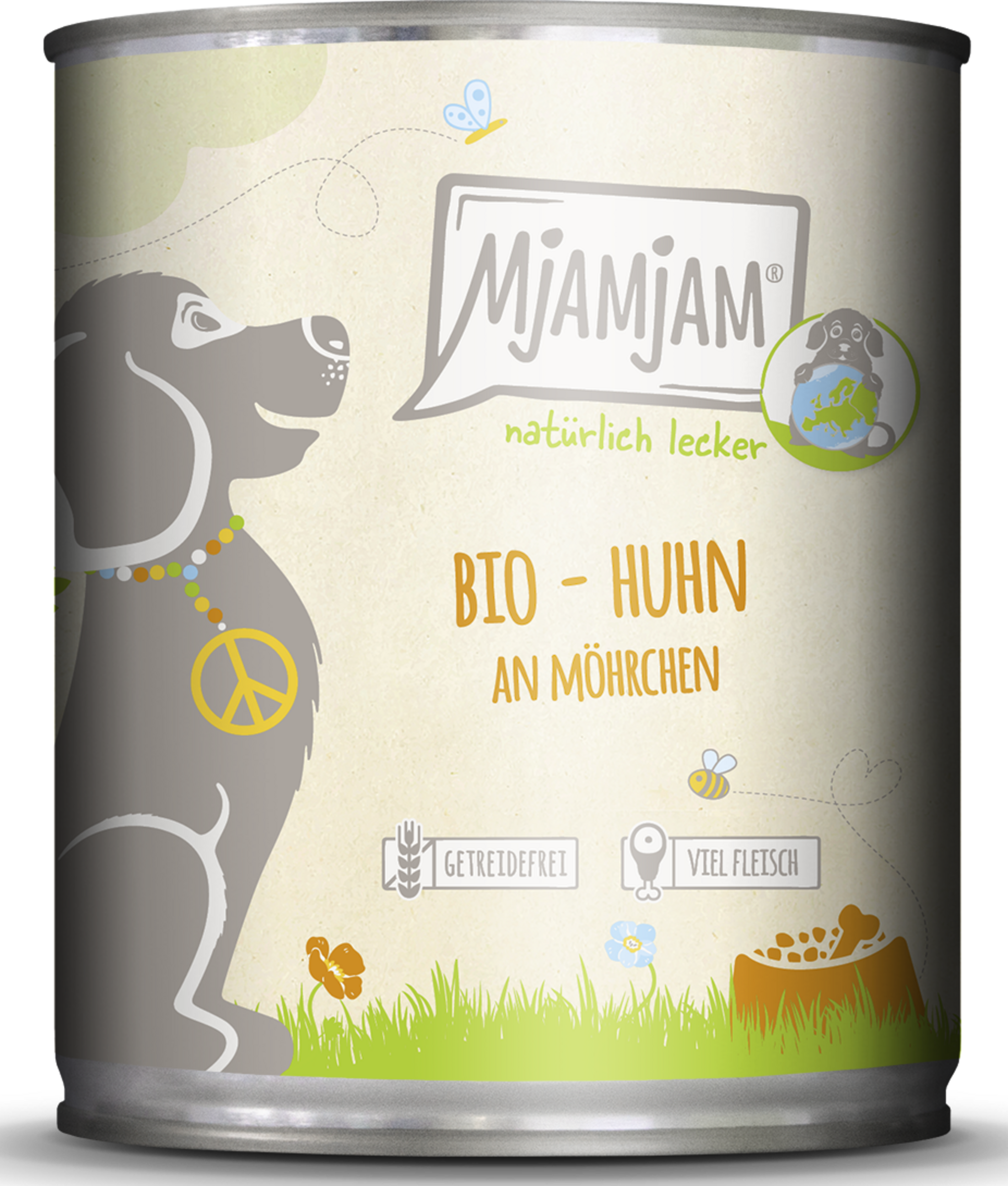MjAMjAM Organic, naturally delicious - chicken and carrots