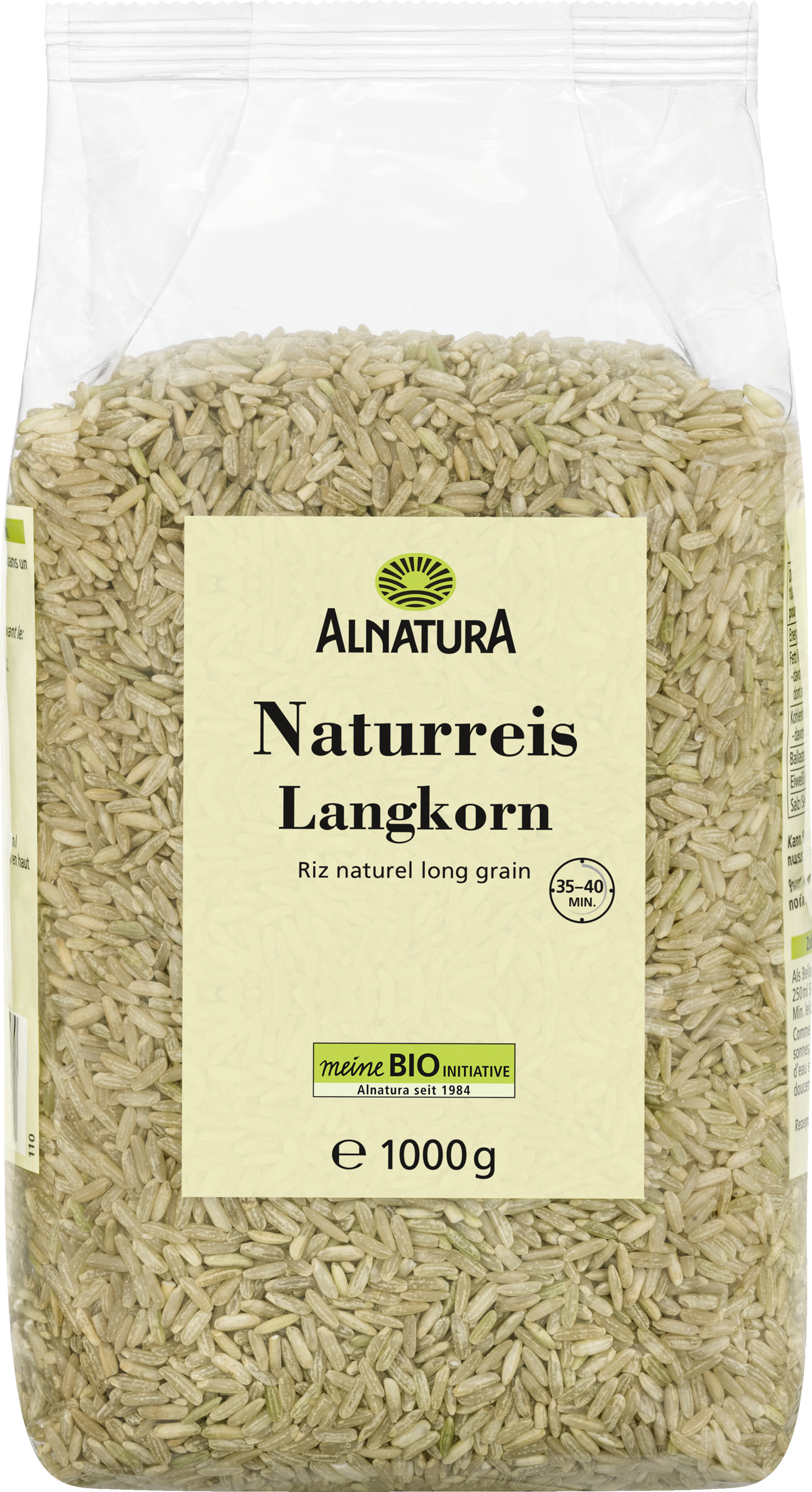 Alnatura Organic long grain brown rice