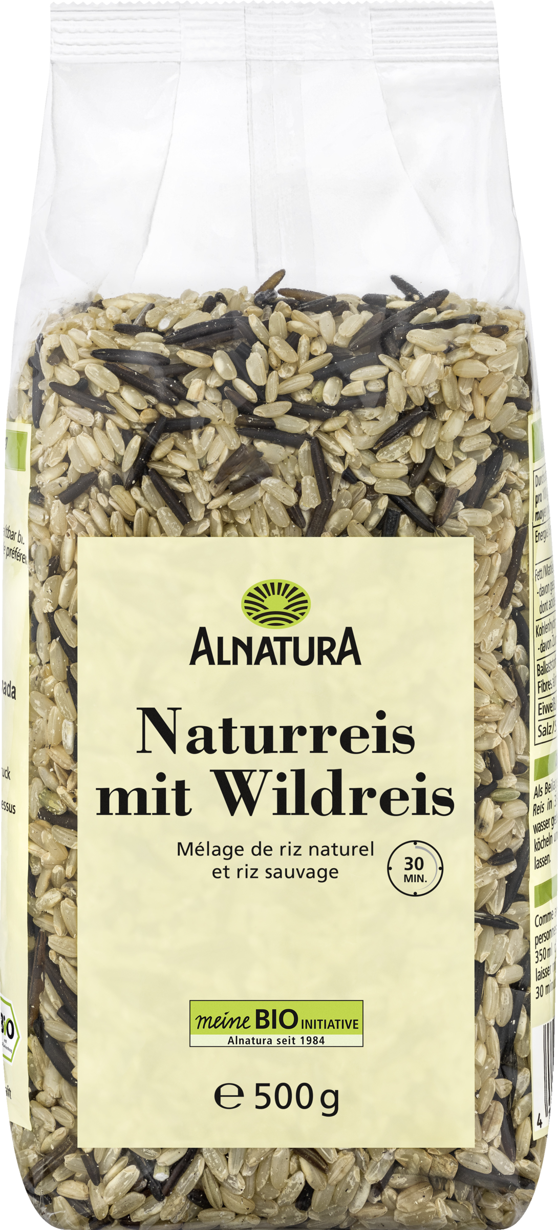 Alnatura Organic brown rice with wild rice