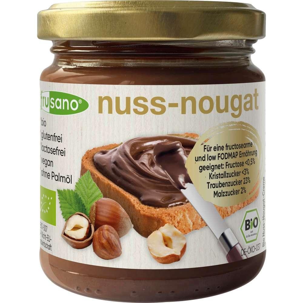 Frusano Organic hazelnut nougat spread vegan
