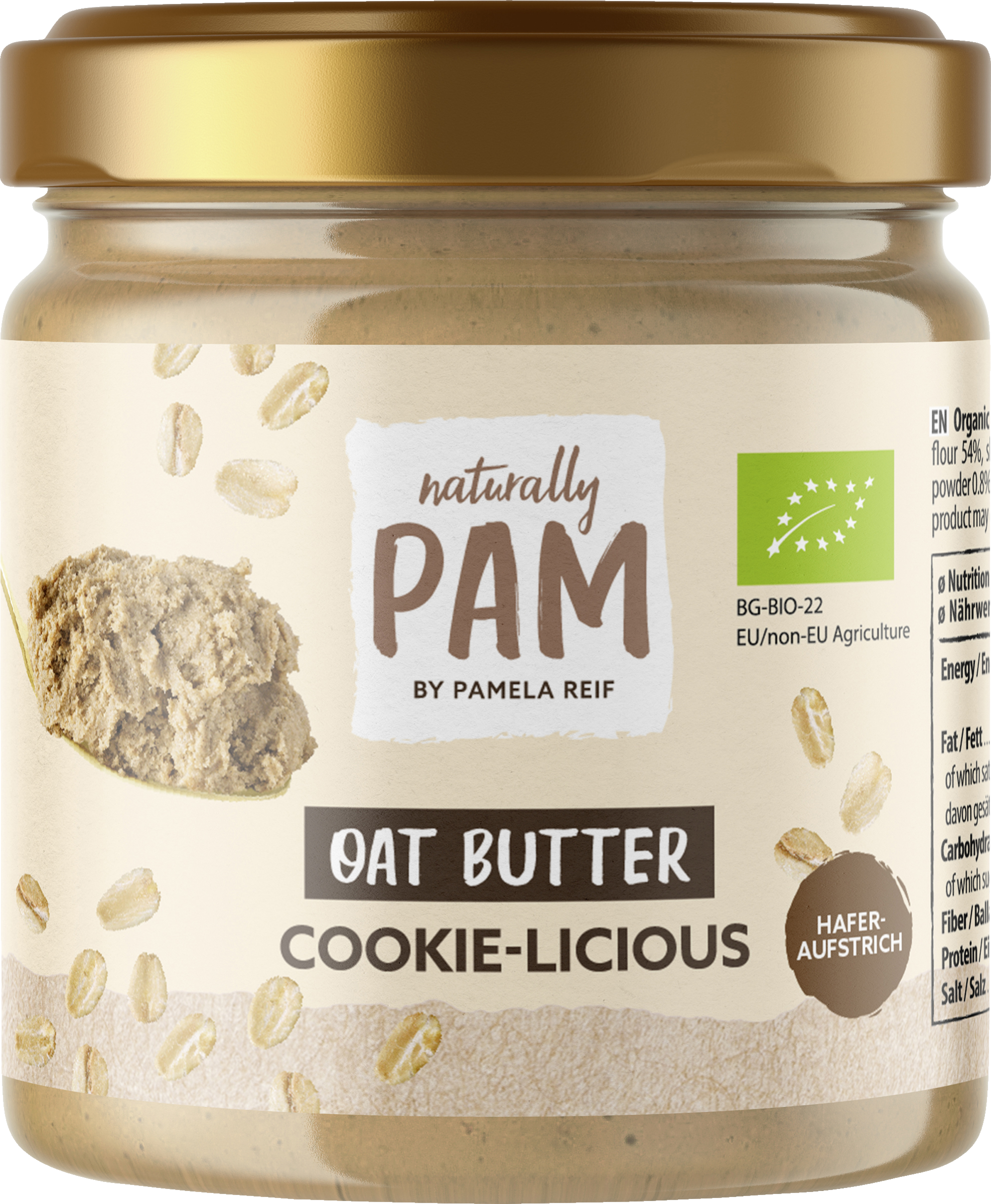 Naturally PAM Organic Oat Butter Cookie-licious