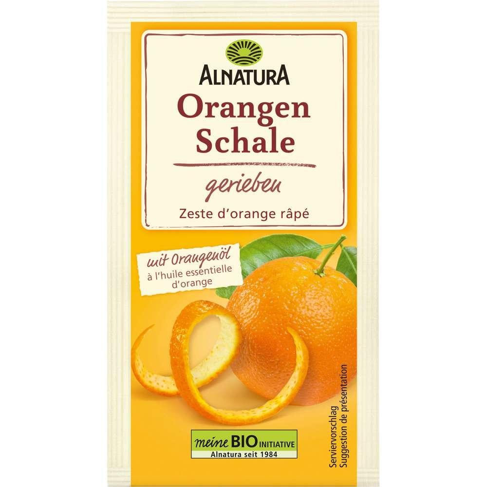 Alnatura Organic orange peel, grated