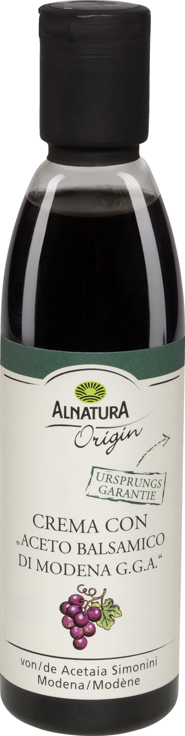 Alnatura Bio Origin Crema with "Aceto Balsamico di Modena PGI."