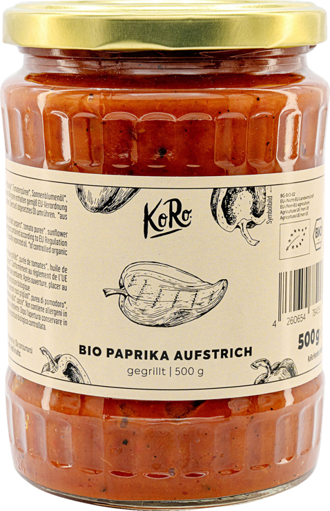 KoRo Grilled organic paprika spread