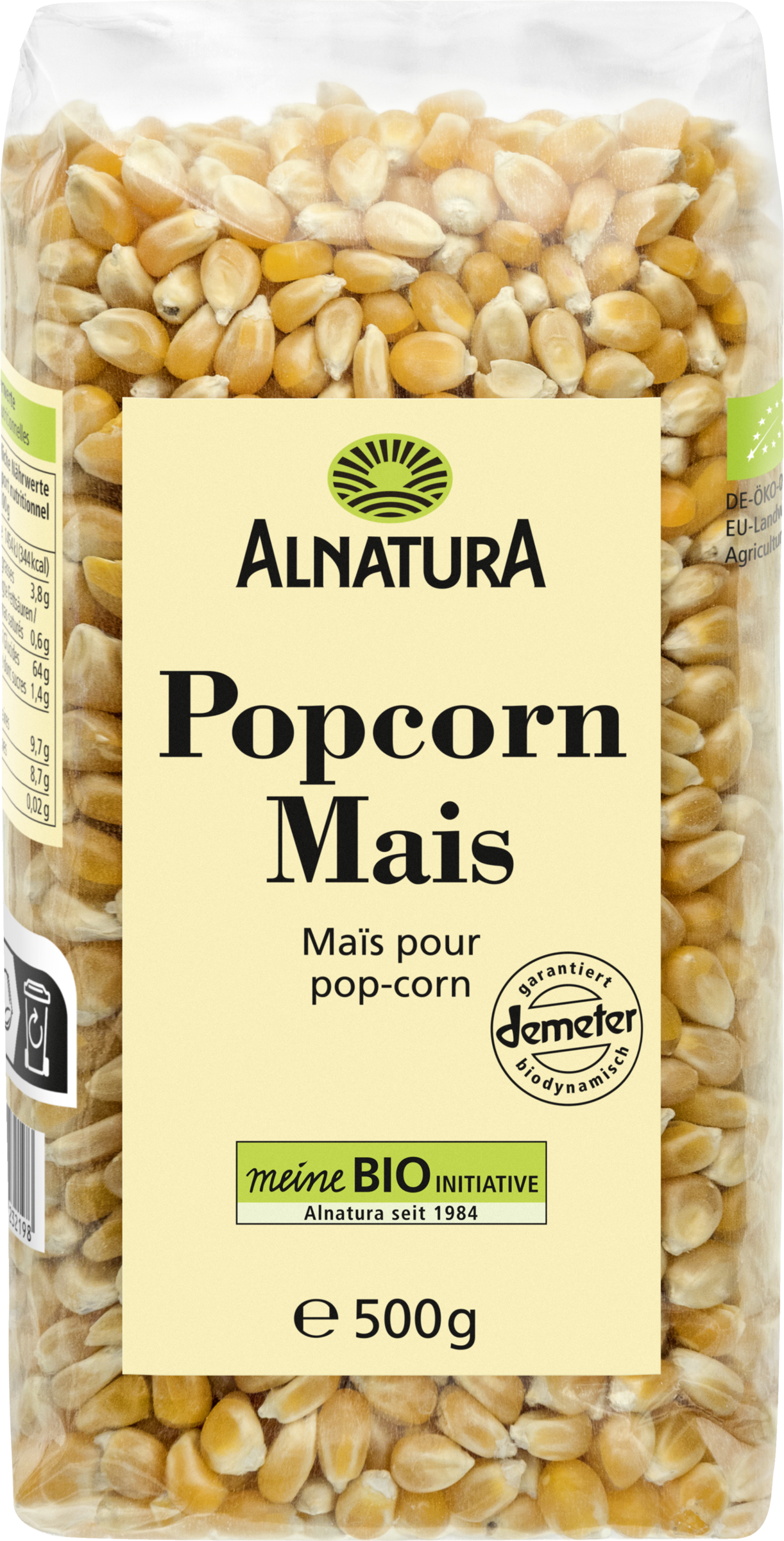 Alnatura Organic popcorn corn